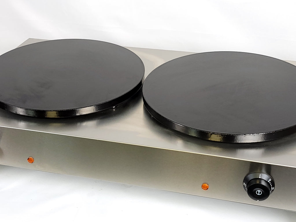 Crepe Maker Double Plate